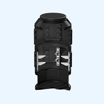 КН 780М/1600 Полимер Пластиковый колодец с крышкой D 560 мм с подготовкой к установке кабельных стоек